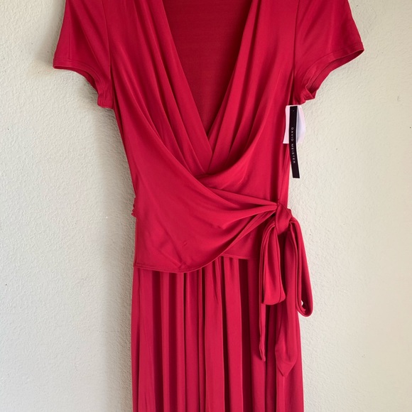 NWT DAVID MEISTER Red Sexy Dress - Picture 8 of 8